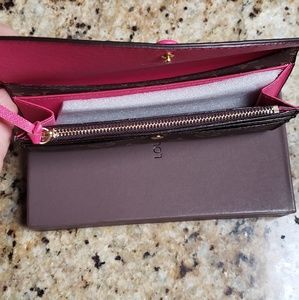 Brown leather wallet